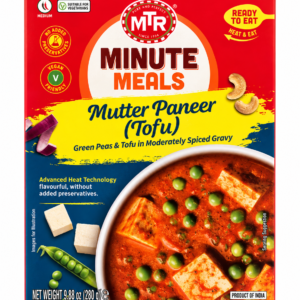 MTR Ready To Eat Mutter Paneer (Tofu) (280g)