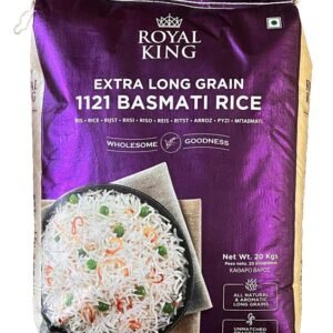 Royal King Extra Long Basmati Rice (20kg)