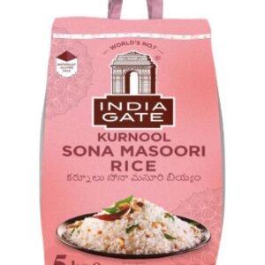 India Gate Kurnool Sona Masoori Rice (5kg)